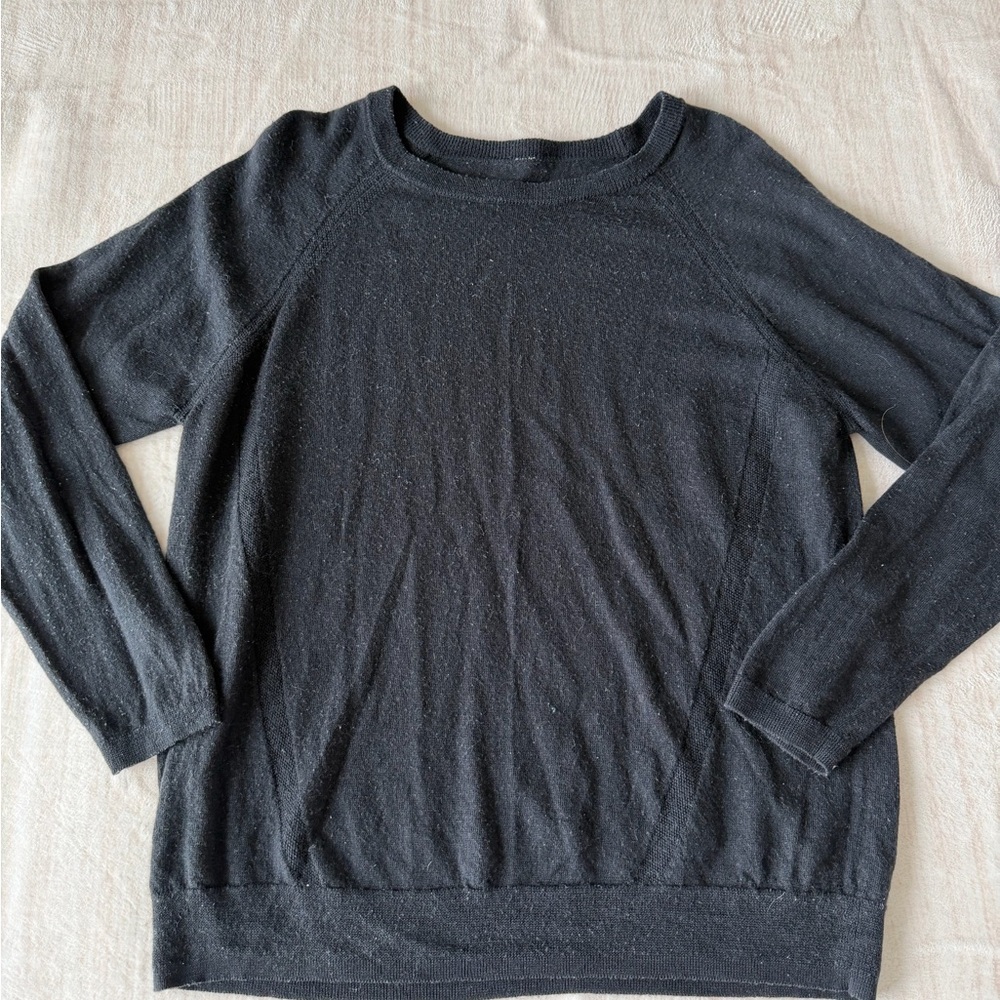 Lululemon Rising Salutation Sweater Black - Picture 3 of 4